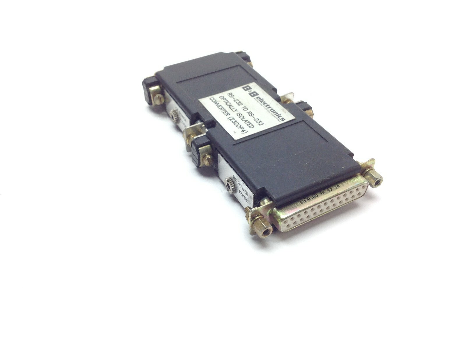 B & B Electronics 232OP4 RS-232 To RS-232 Optically Isolated Converter 25 Pin - Maverick Industrial Sales