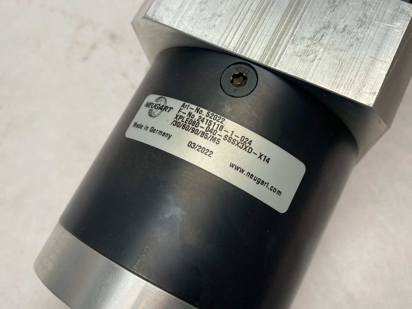 SCA Atlas Copco 80450.000029 Servo Motor Gear Drive Unit Assembly - Maverick Industrial Sales
