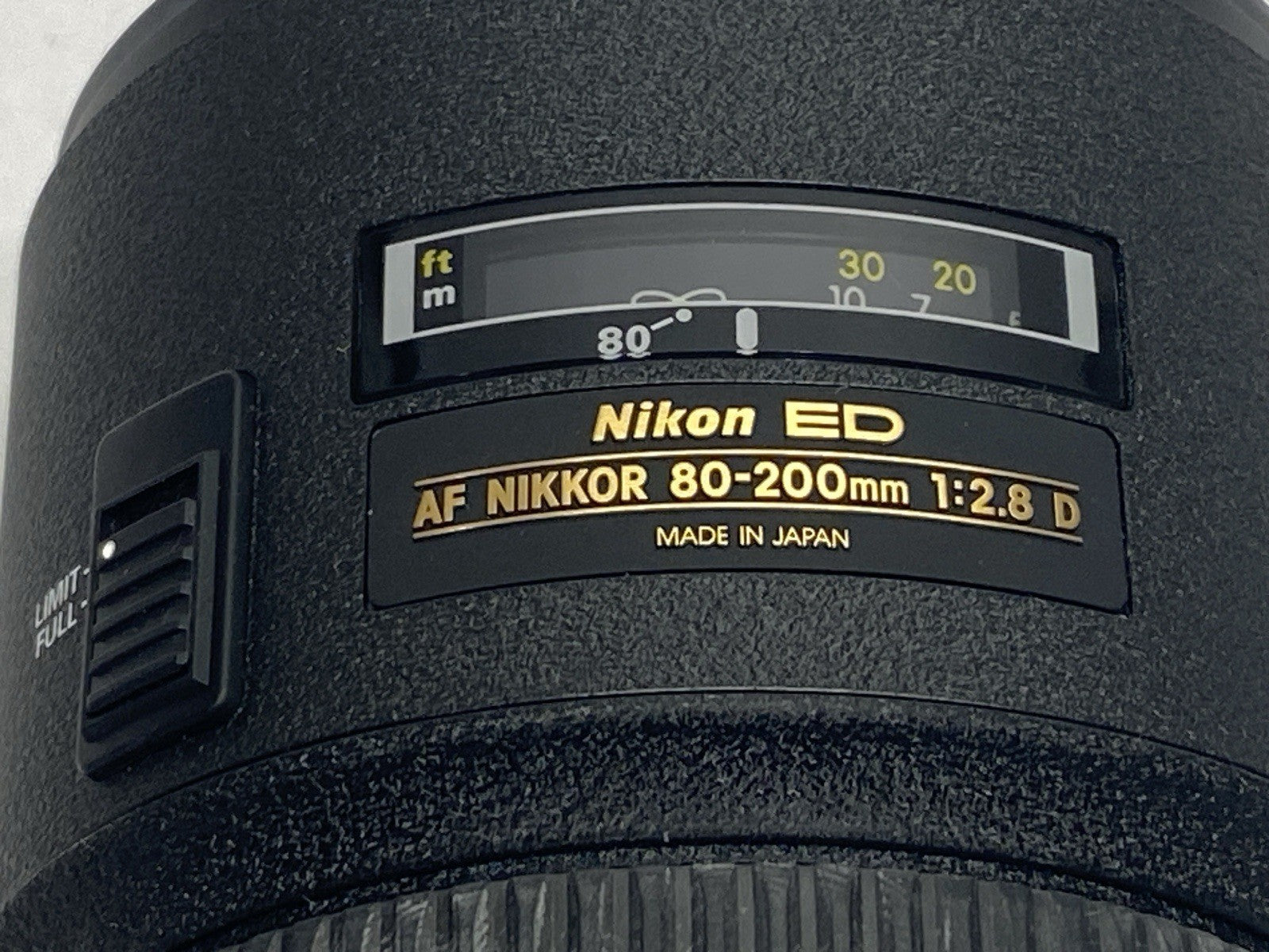 Nikon ED AF NIKKOR 80-200mm Zoom Lens 1:2.8 D - Maverick Industrial Sales