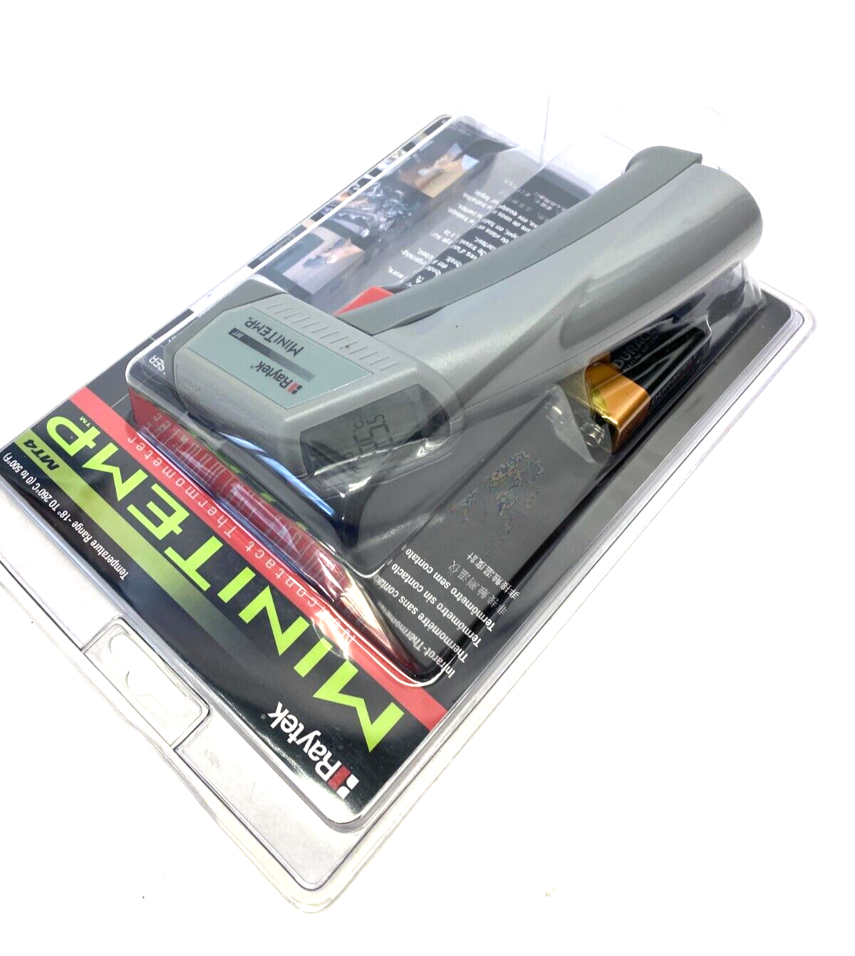 Raytek MT4 MiniTemp Non-Contact Infrared Laser Thermometer Gun 0-500°F - Maverick Industrial Sales