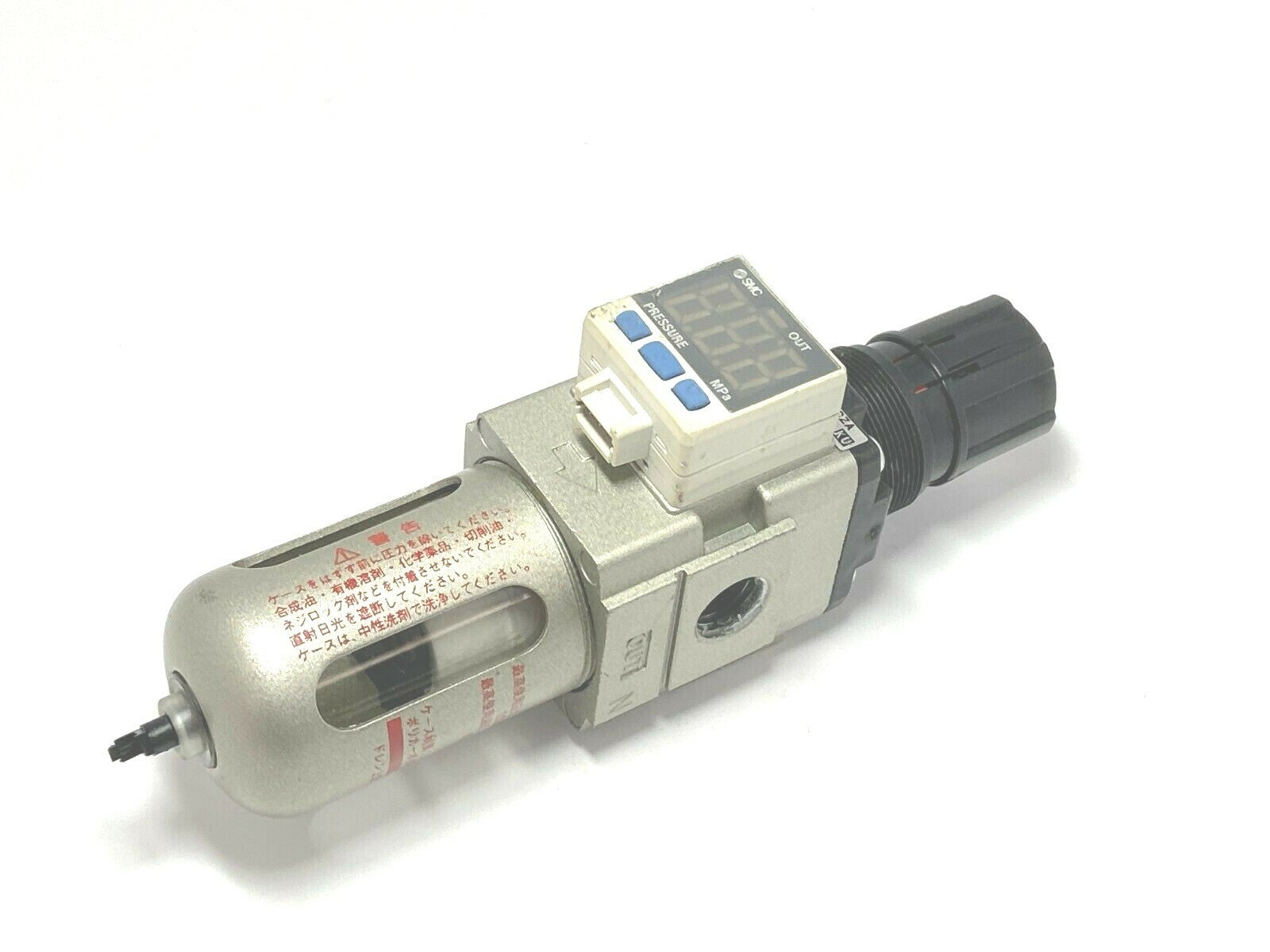 SMC AW20-N02E3-CZA Pneumatic Filter With ISE35-N-65 Pressure Switch - Maverick Industrial Sales
