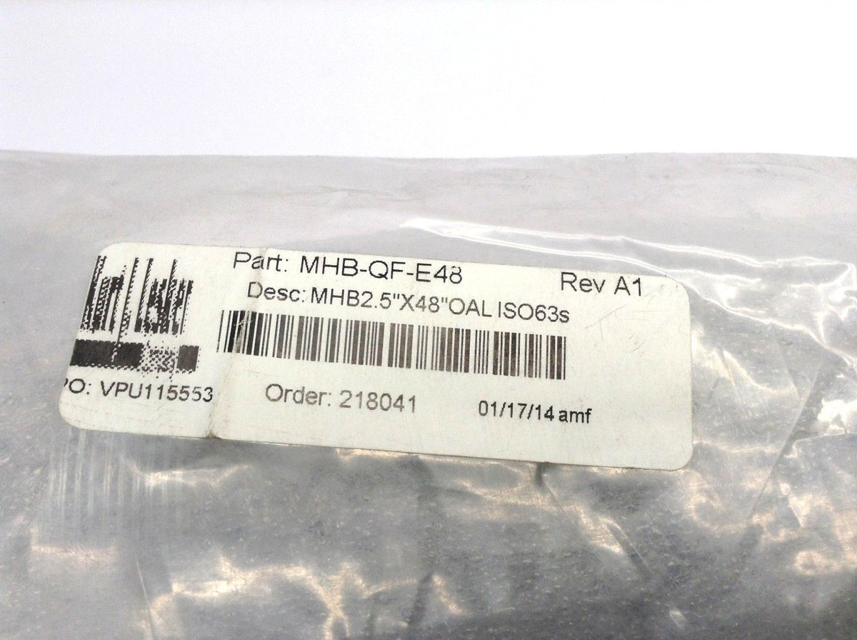 Kurt J. Lesker MHB-QF-E48 Rev A1 Braided Flexible Bellows MHB2.5"X48"OALISO63s - Maverick Industrial Sales