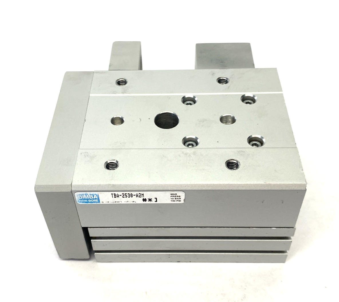 Bimba TBA-2530-A2M Twin Bore Dbl-Acting Guided Slide Table Cylinder, Pneumatic - Maverick Industrial Sales
