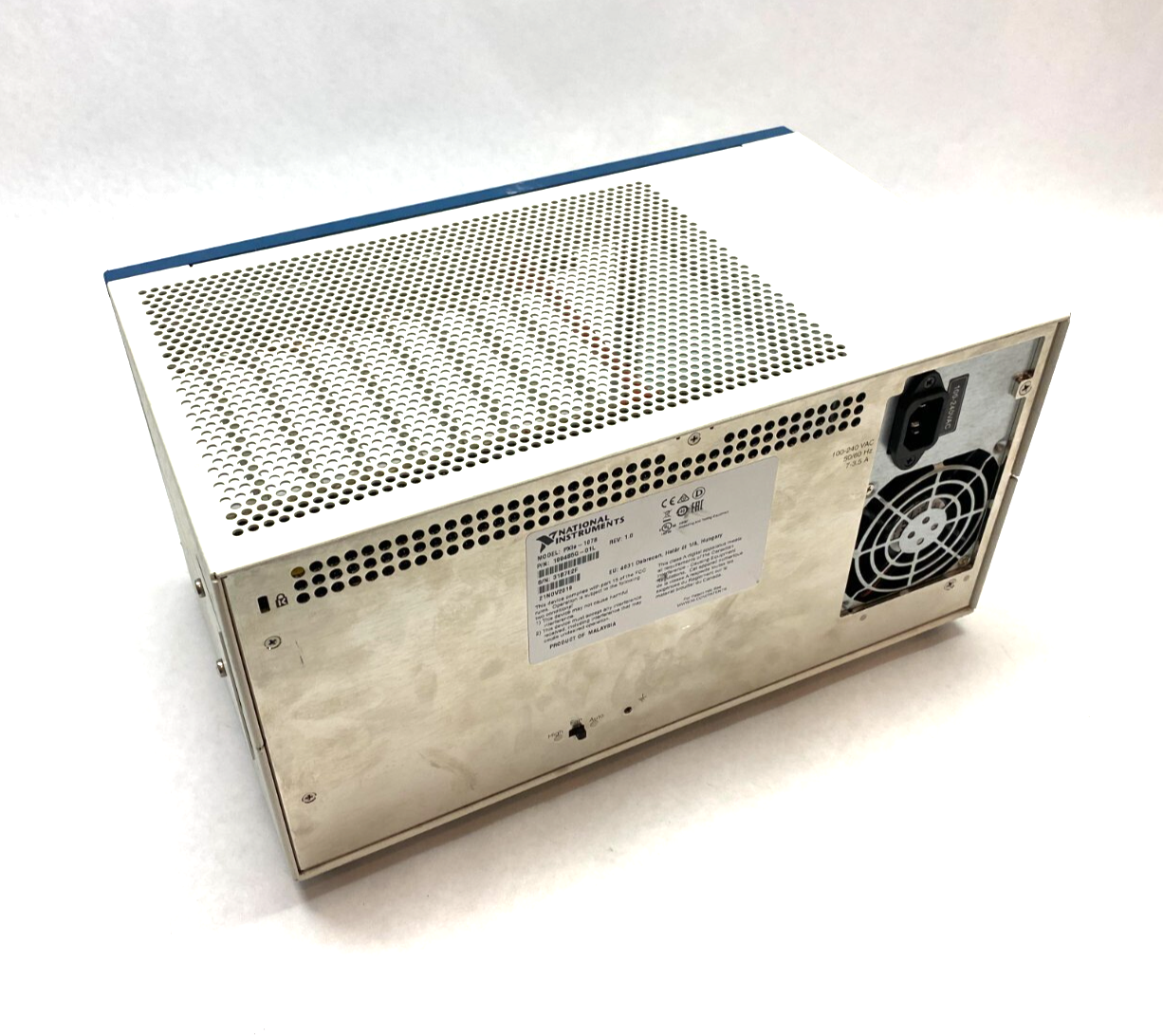 National Instruments PXIe-1078 9-Slot PXI Chassis up to 1.75Gb/s 199485G-10L - Maverick Industrial Sales
