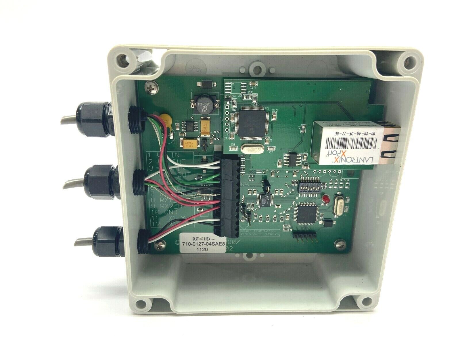 RFID 801-8050-14SA08 V1.11-012012 RFID Interface 3 Pigtail TCPIP No Cover - Maverick Industrial Sales