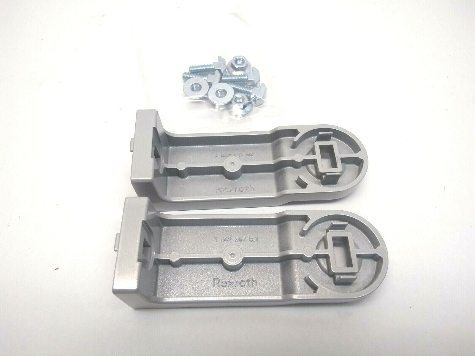 Bosch Rexroth 3842546632 VFPlus Conveyor Support Bracket, Set of 2 w/ Hardware - Maverick Industrial Sales