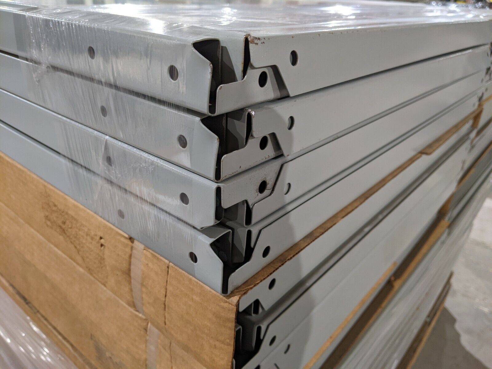 Rousseau SH-4824 Box Shelf w/Front & Rear Edges Roll-Formed & Welded BOX OF 4 - Maverick Industrial Sales