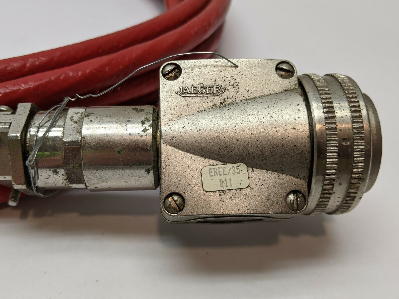 MCORD S-921796 006B Controller Cable w/ 17 pin Jaeger EREE/35 Connectors - Maverick Industrial Sales