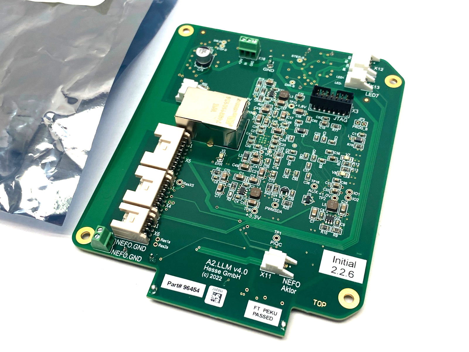 Hesse BF2-A2.LLM v4.0 Control Unit PCI Card 96454 - Maverick Industrial Sales