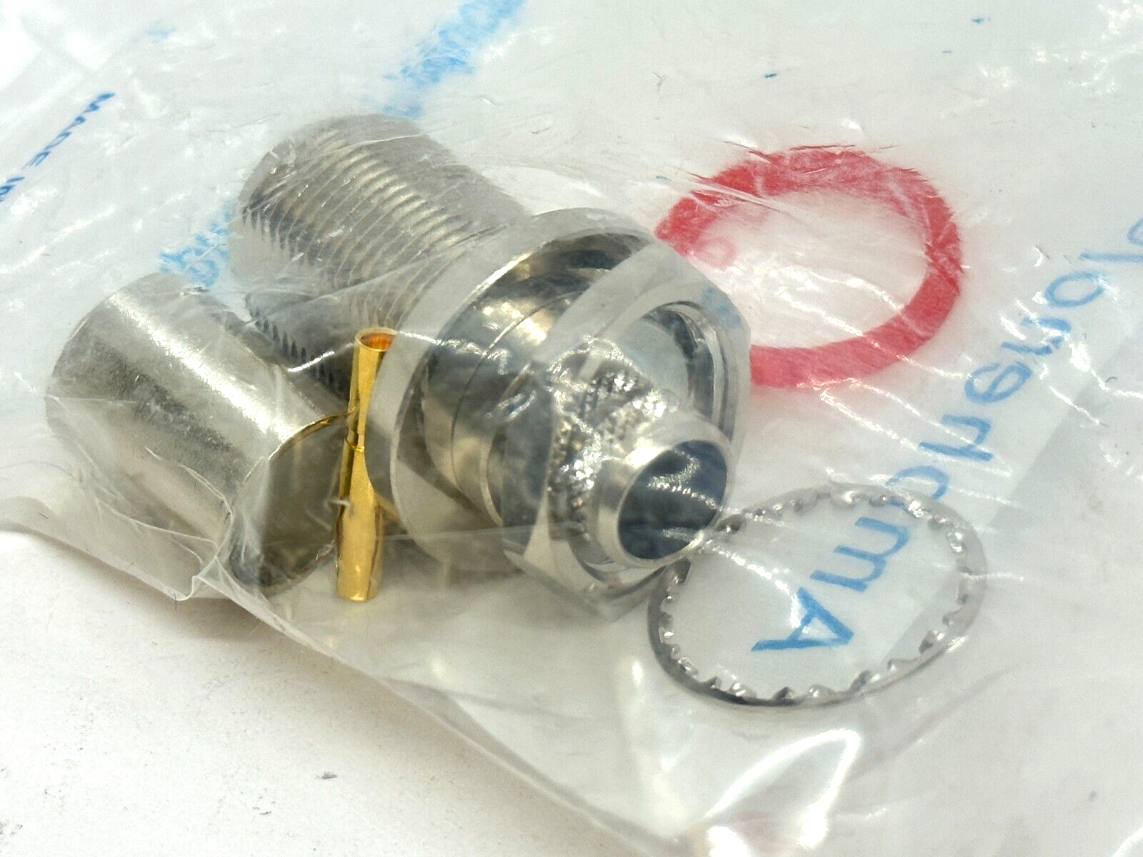 Amphenol RF 082-346-RFX N-Type Straight Crimp Jack RG-8 RG-213 RG-225 50 Ohm - Maverick Industrial Sales