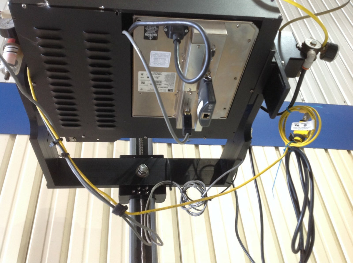 300281R | Paragon Labeling Stystems Label Aplicator with Zebra 170PAX4 120V - Used - Maverick Industrial Sales