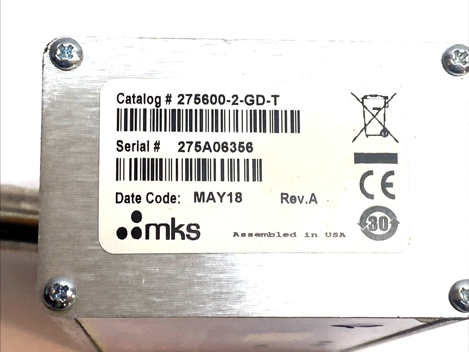 275600-2-GD-T | MKS Granville-Phillips Mini-Convectron Vacuum Gauge - For parts or not working - Maverick Industrial Sales