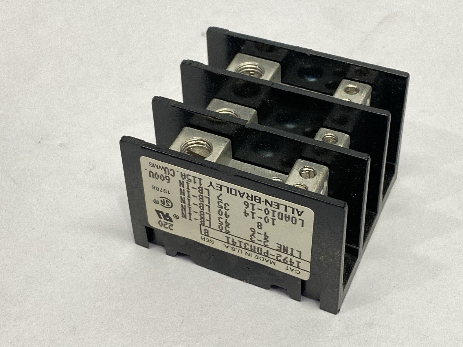 Allen Bradley 1492-PDM3141 Ser B Power Terminal Block - Maverick Industrial Sales