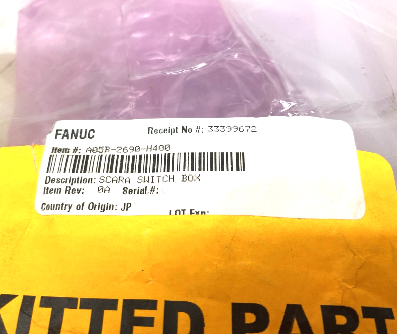 Fanuc A05B-2690-H400 Scara Emergency Operation Switch Box Control Panel Kit - Maverick Industrial Sales