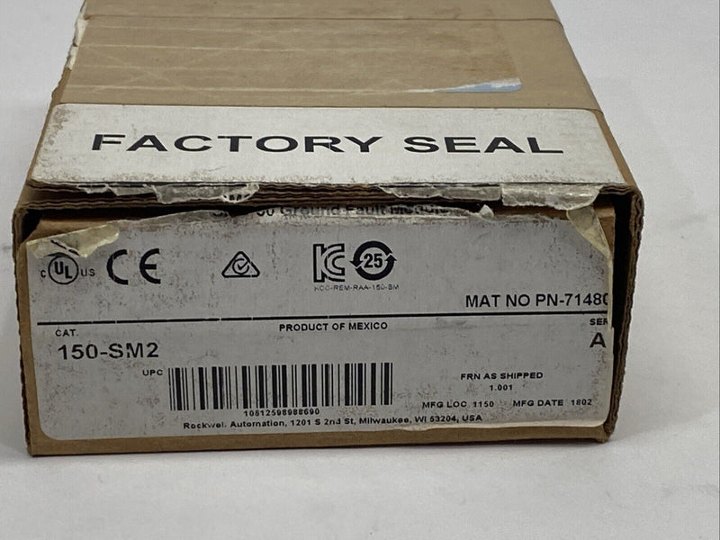 Allen Bradley 150-SM2 Ser A SMC-50 Ground Fault Module - Maverick Industrial Sales