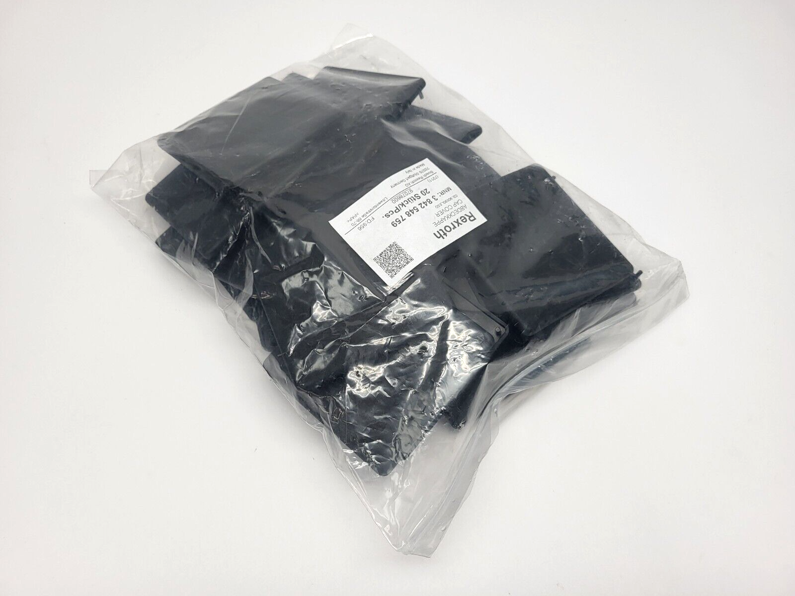Bosch Rexroth 3842548759 Cap Cover PKG OF 20 - Maverick Industrial Sales