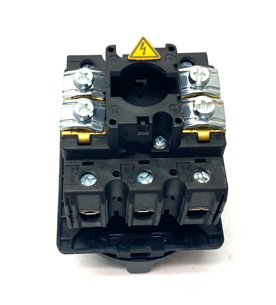 Eaton Moeller P3-63/EA/SVB-SW Rotary Disconnect Main Switch, Flush Mount, Black - Maverick Industrial Sales