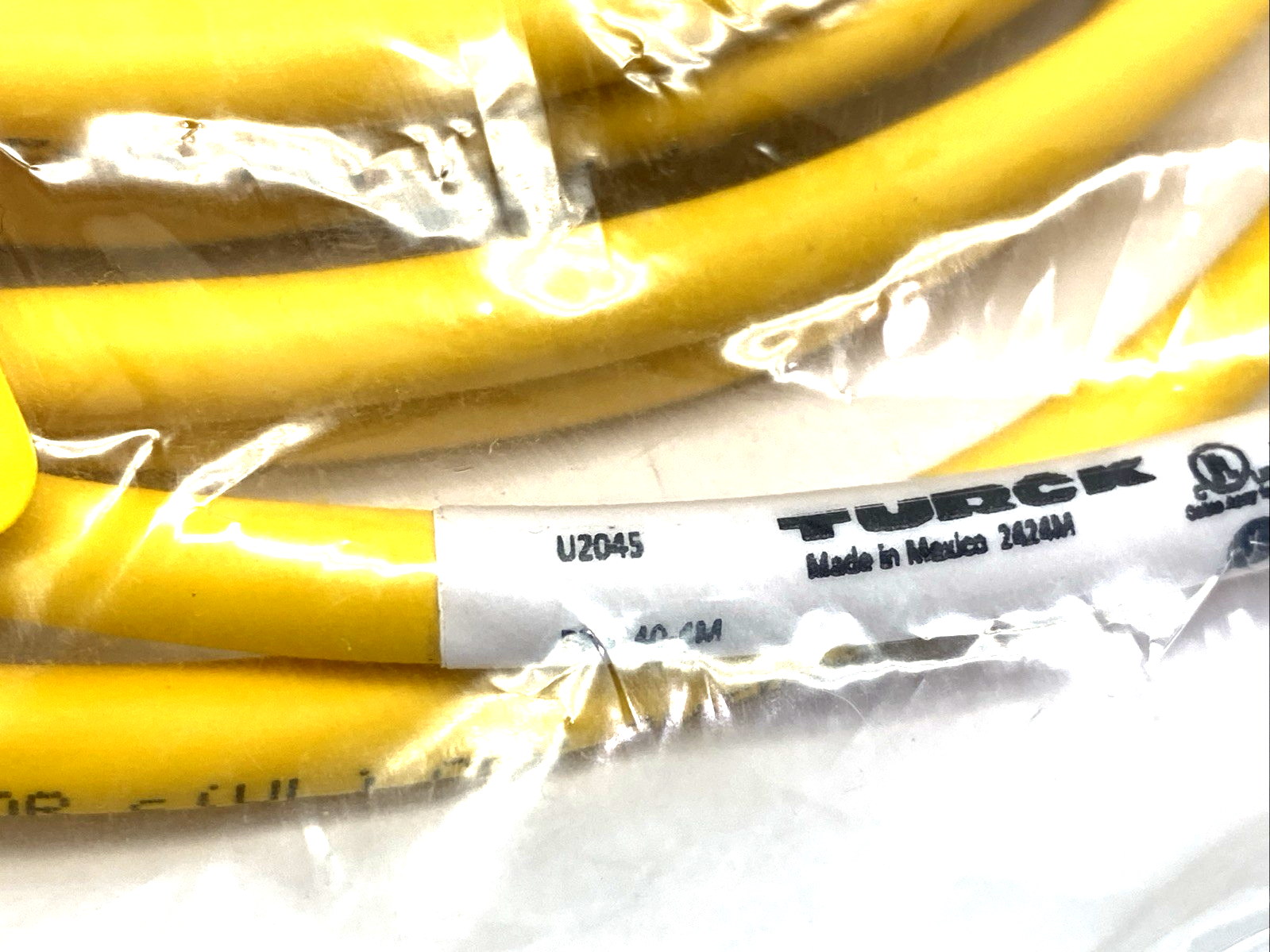 RKM 40-4M | Turck Cordset 7/8" Female 4-Pin To Wire Leads 4m U2045- New - Maverick Industrial Sales