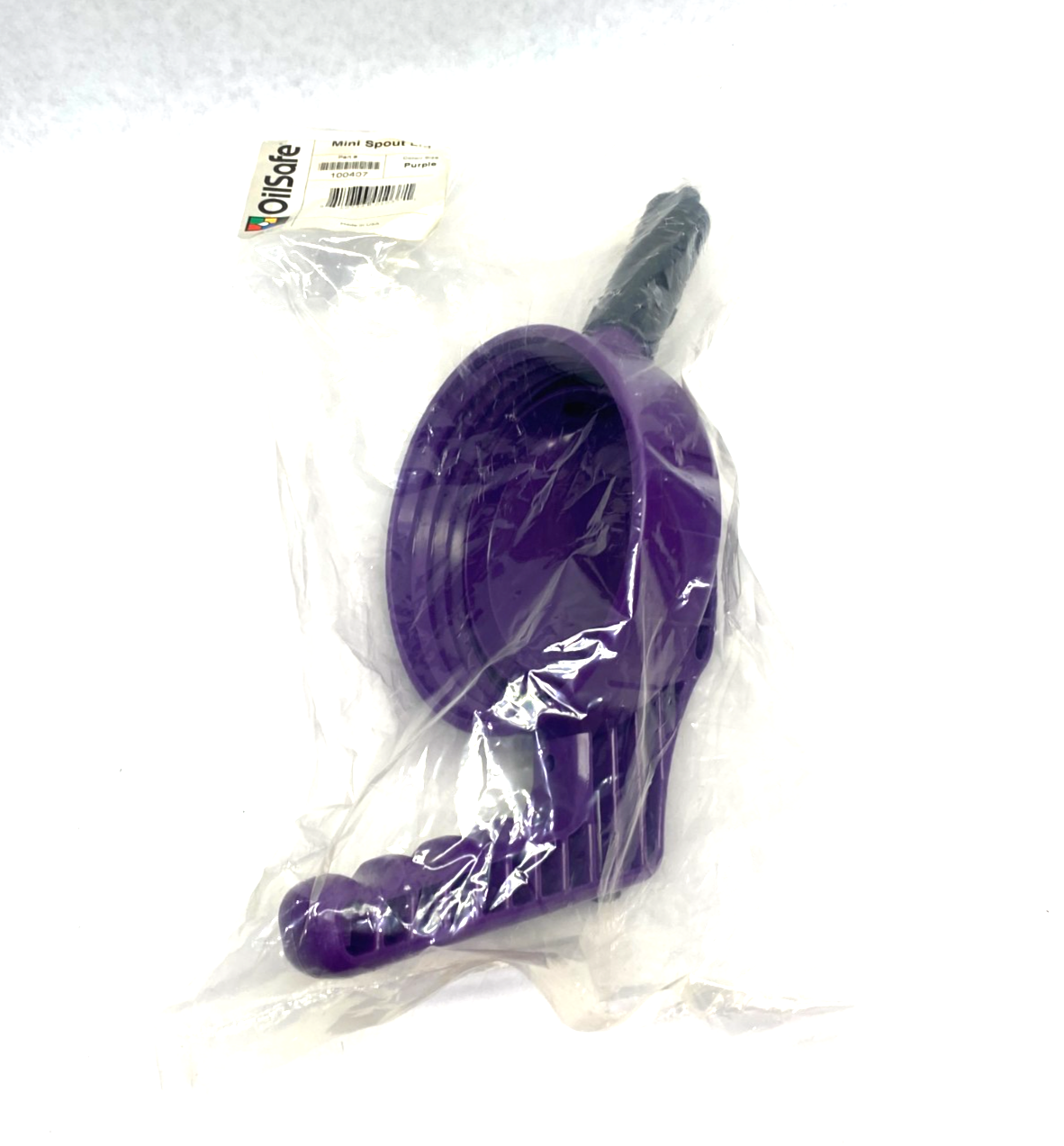 100407 | Oilsafe Mini Spout Lid, Purple - New - Maverick Industrial Sales