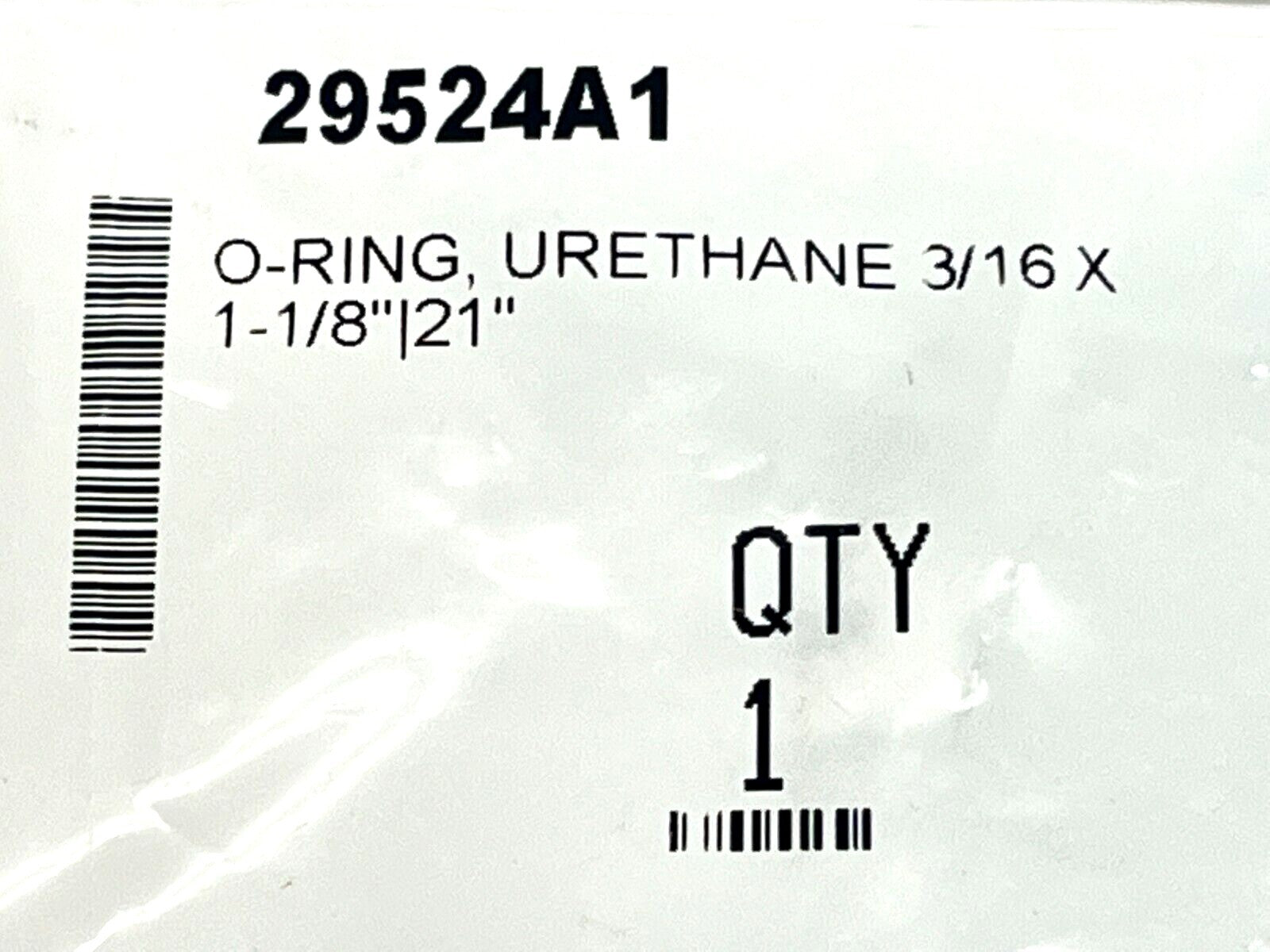 Automated Packaging Systems 29524A1 Urethane O-Ring 3/16" X 1-1/8" LOT OF 2 - Maverick Industrial Sales