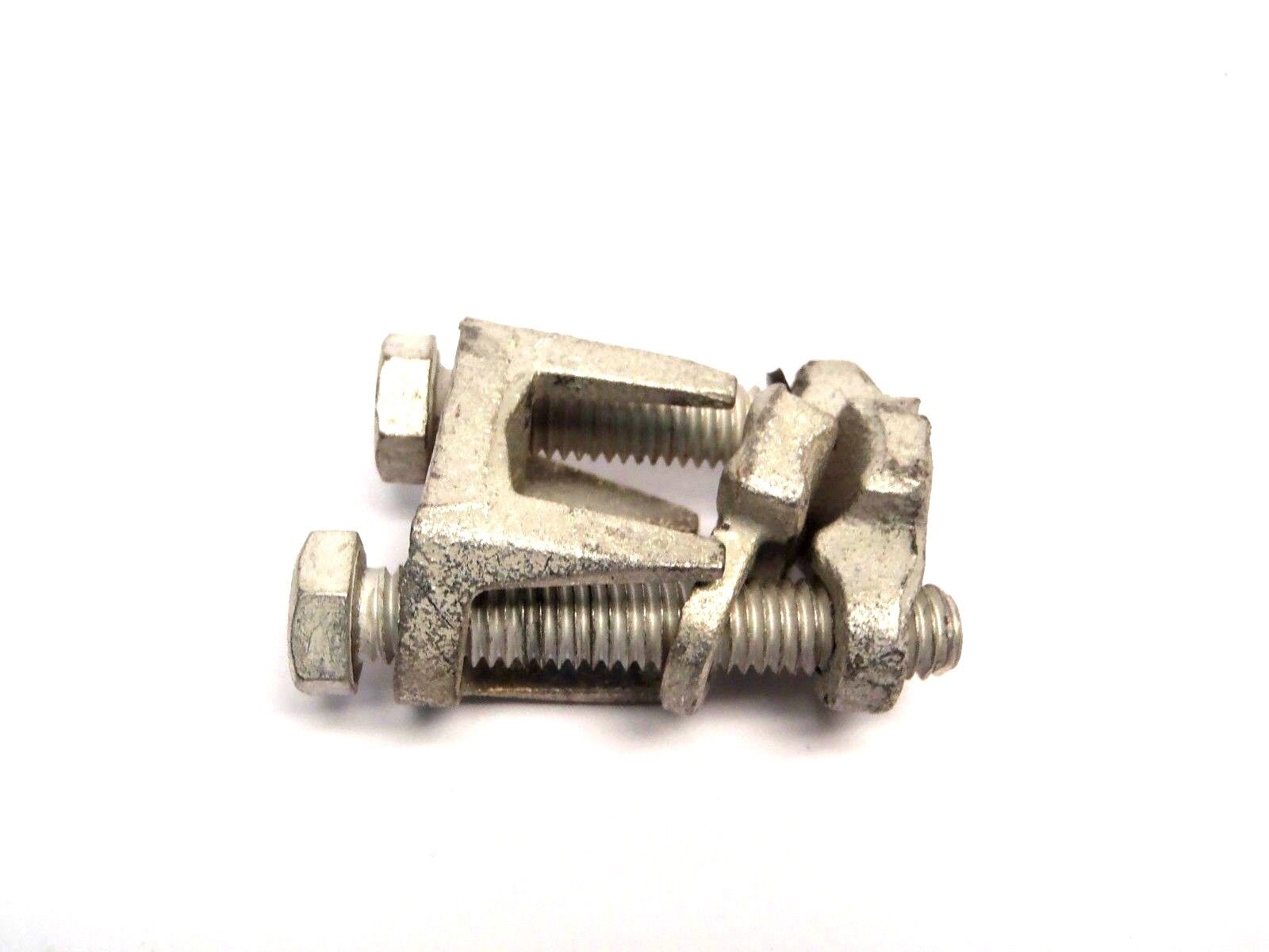 Burndy KVSU28 Zinc Two Bolt Mechanical Tap Connector With Spacer ACSR 4/0 - Maverick Industrial Sales