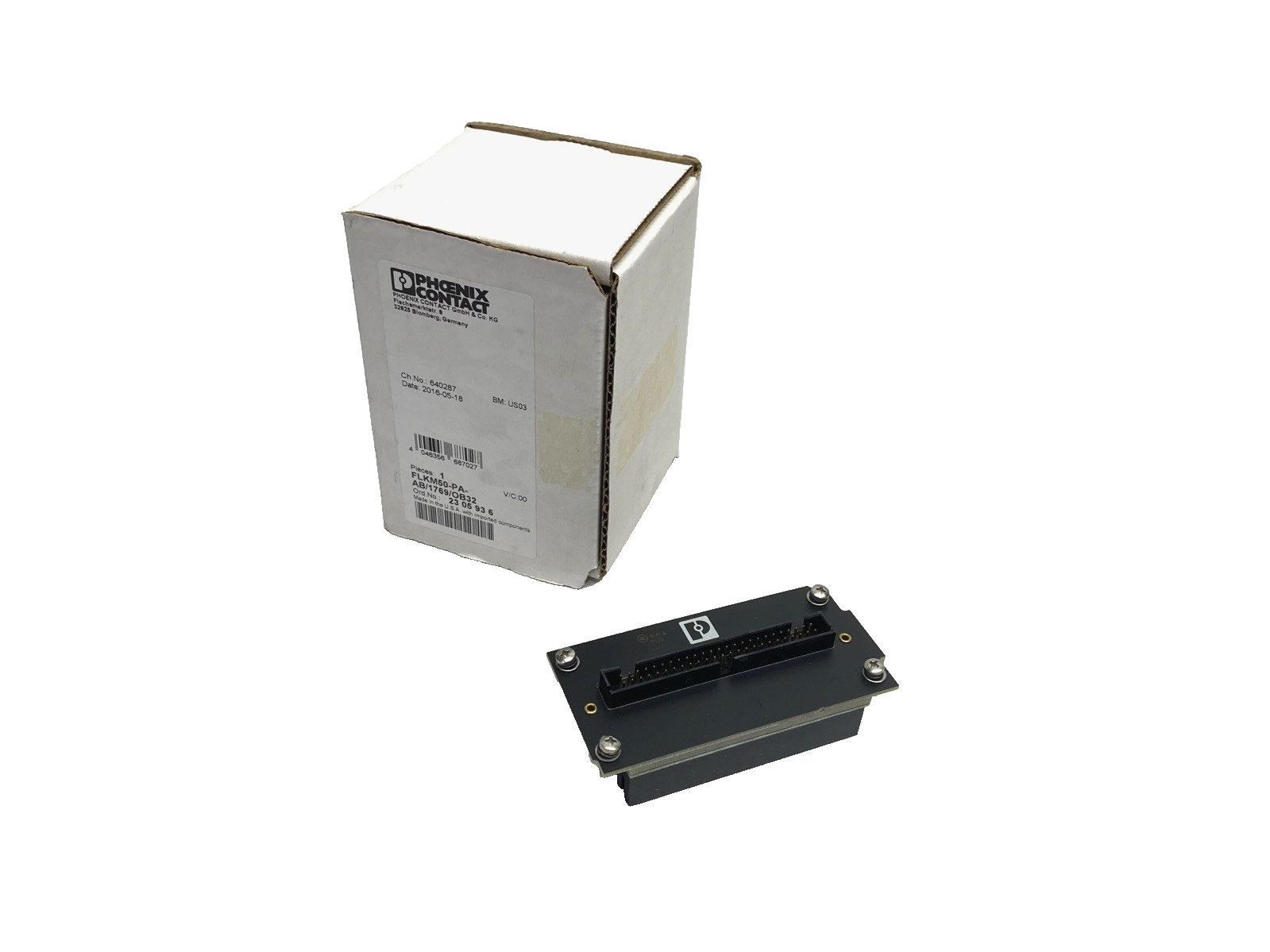Phoenix Contact FLKM50-PA-AB/1769/OB32 Front Adapter For CompactLogix 2305936 - Maverick Industrial Sales