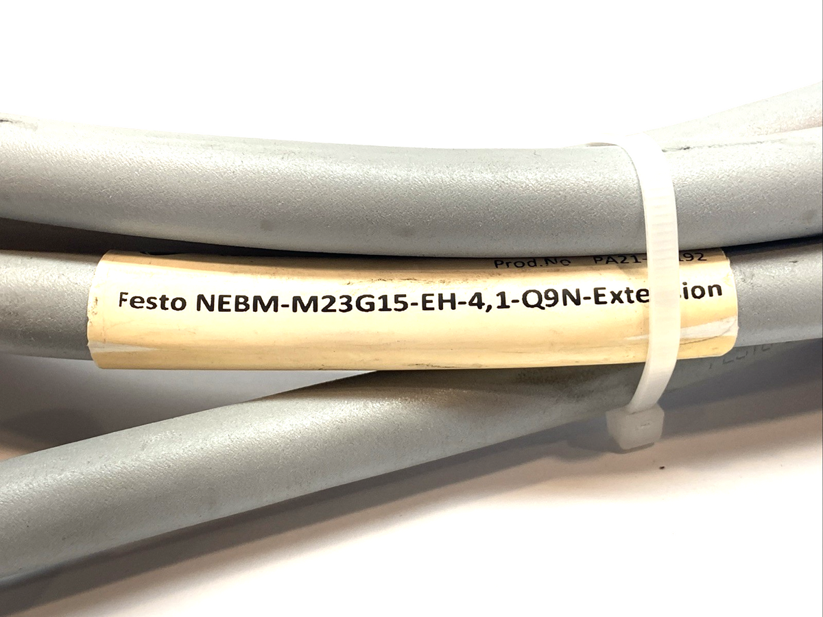 NEBM-M23G15-EH-5-Q9N-R3LEG14 | Festo Motor Extension Cable 5m Length 5251382 - Used - Maverick Industrial Sales