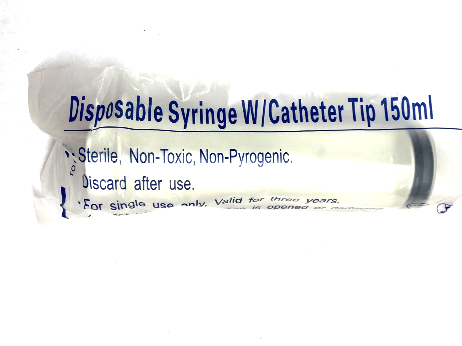 150mL Disposable Syringe w/ Catheter Tip LOT OF 3 - Maverick Industrial Sales