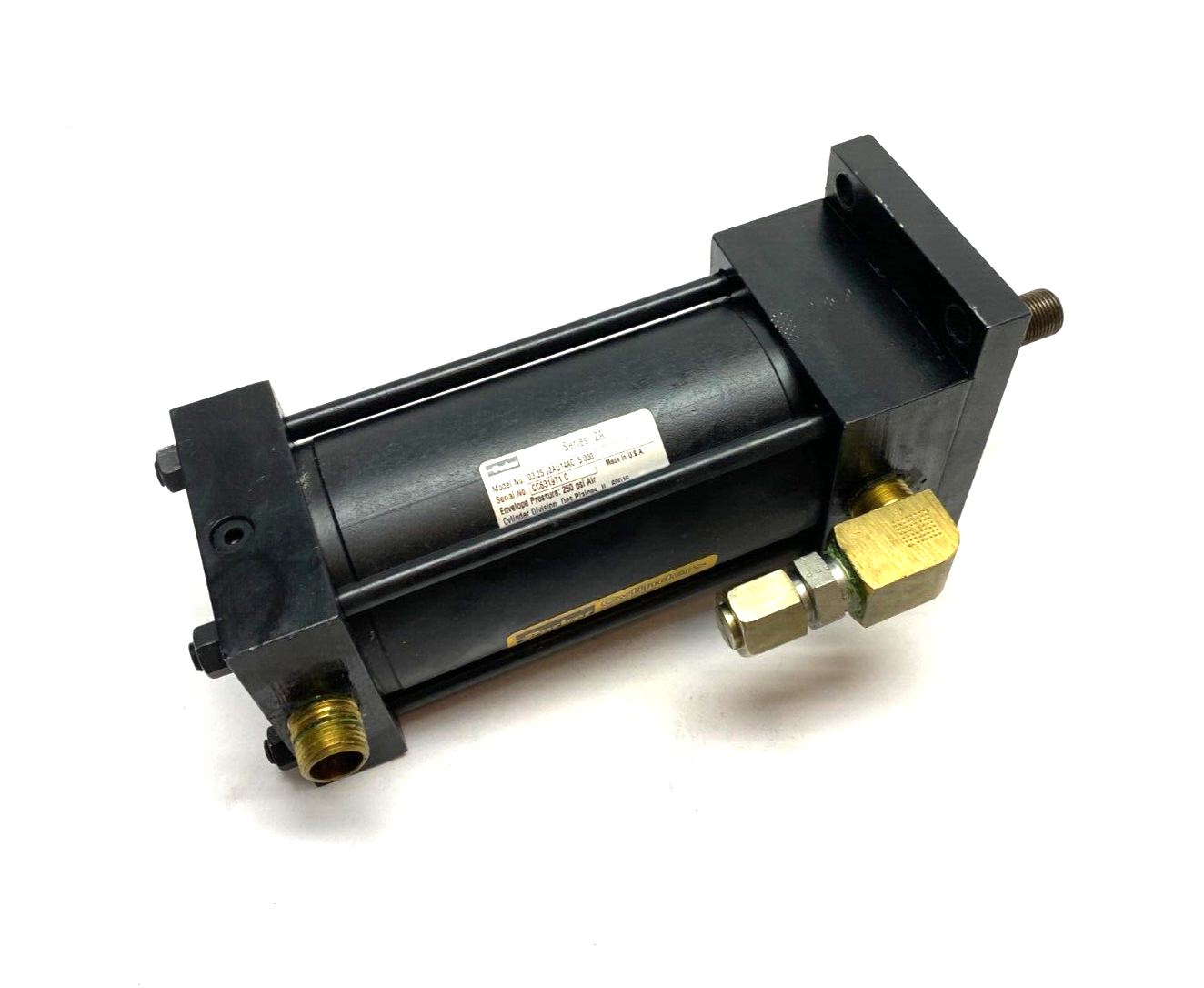 Parker 03.25 J2AU14AC Series 2A Heavy Duty Pneumatic Cylinder 250psi - Maverick Industrial Sales