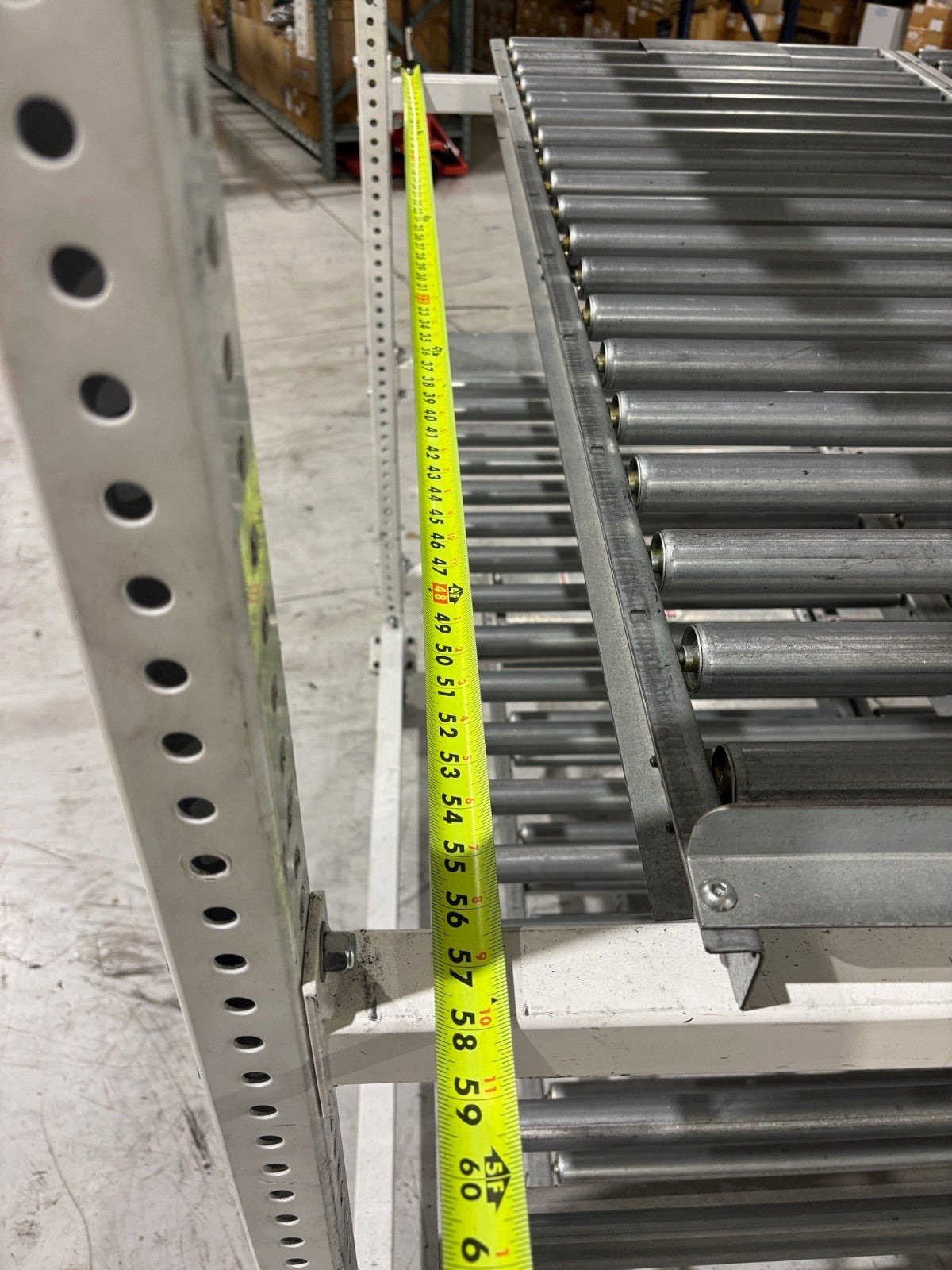 Unex Gravity Conveyor Shelving System, Flow Cell Racking, 82"W x 58"D x 78"H - Maverick Industrial Sales