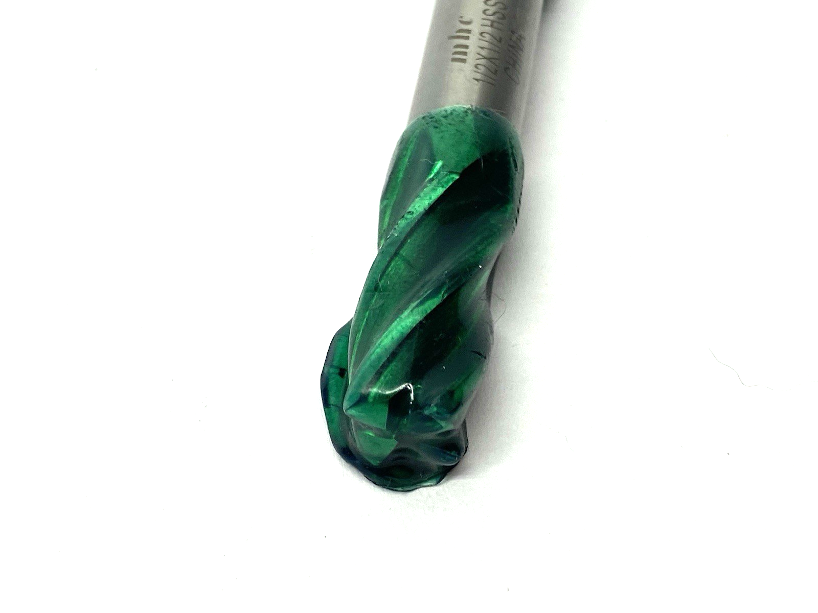 mhc 1/2" X 1/2" HSS 4-Flute End Mill, Double Ended, Centercut - Maverick Industrial Sales