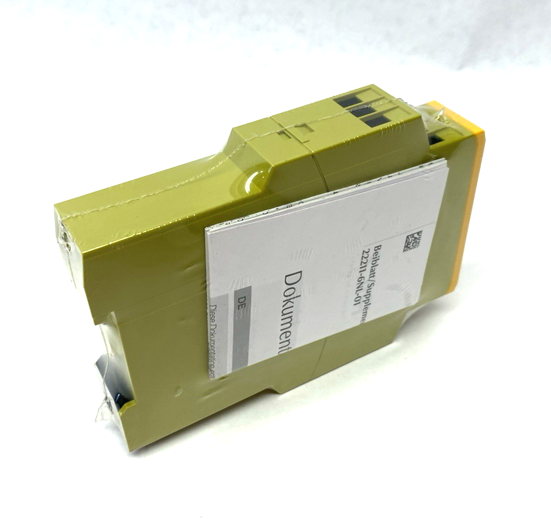 Pilz 774300 Standalone Safety Relay 1-Channel Input, PNOZ X1 24VAC/DC 3n/o 1n/c - Maverick Industrial Sales