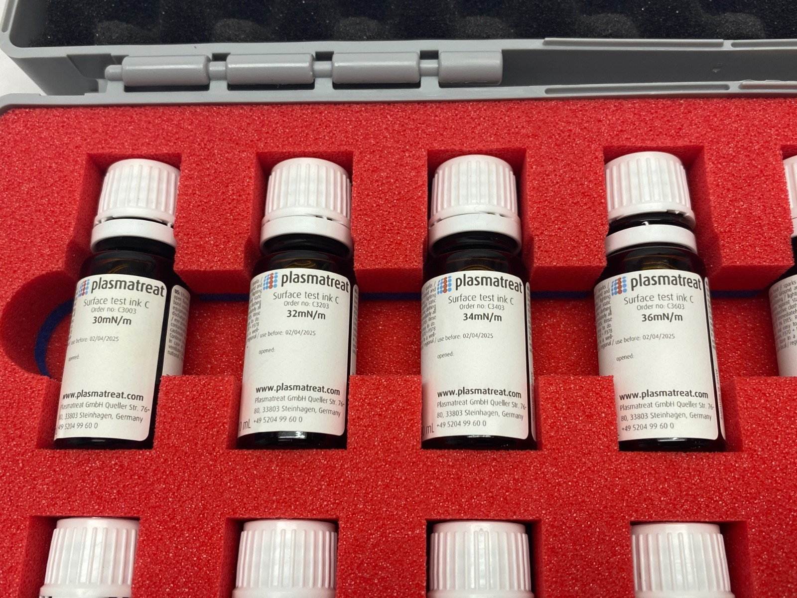 Plasmatreat CGS02 Surface Test Inks Kit C, Ethanol, 10ml Bottles - Maverick Industrial Sales