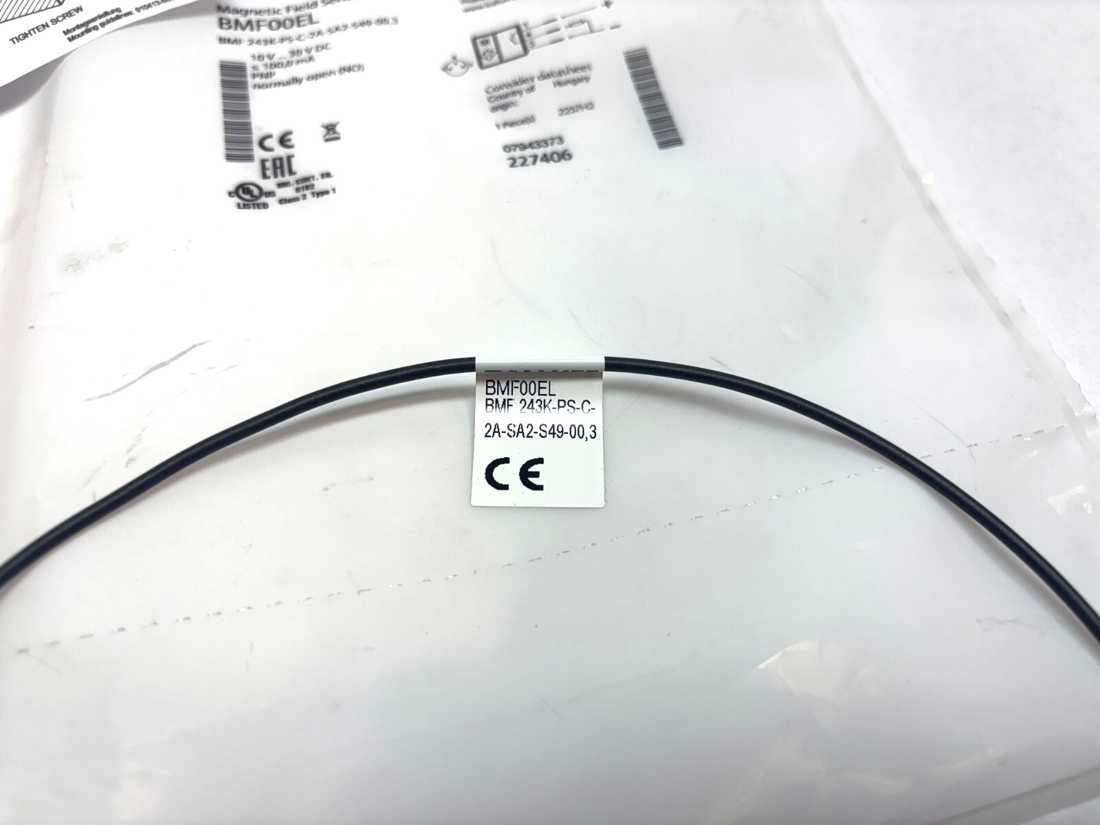 Balluff BMF00EL Magnetic Field Sensor, BMF 243K-PS-C-2A-SA2-S49-00 - Maverick Industrial Sales