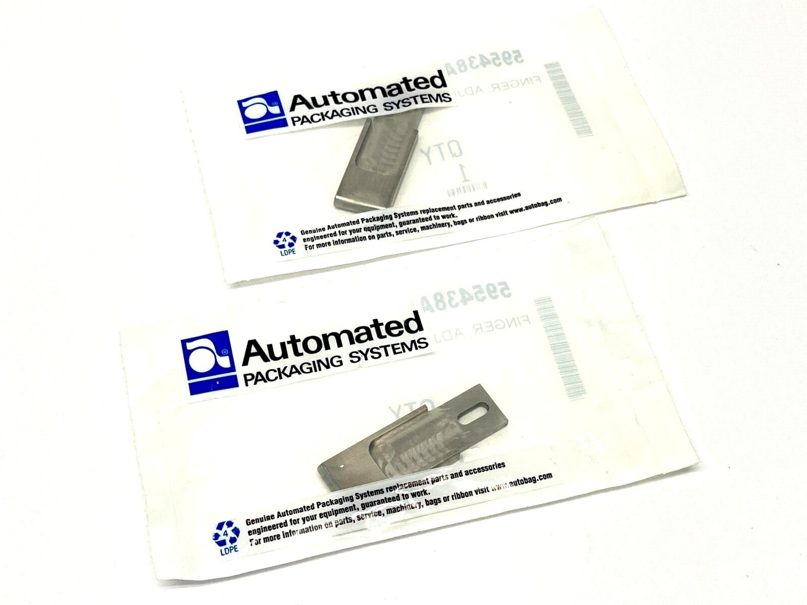 Automated Packaging Systems 595438A1 Adjust Finger High Voltage LOT OF 2 - Maverick Industrial Sales