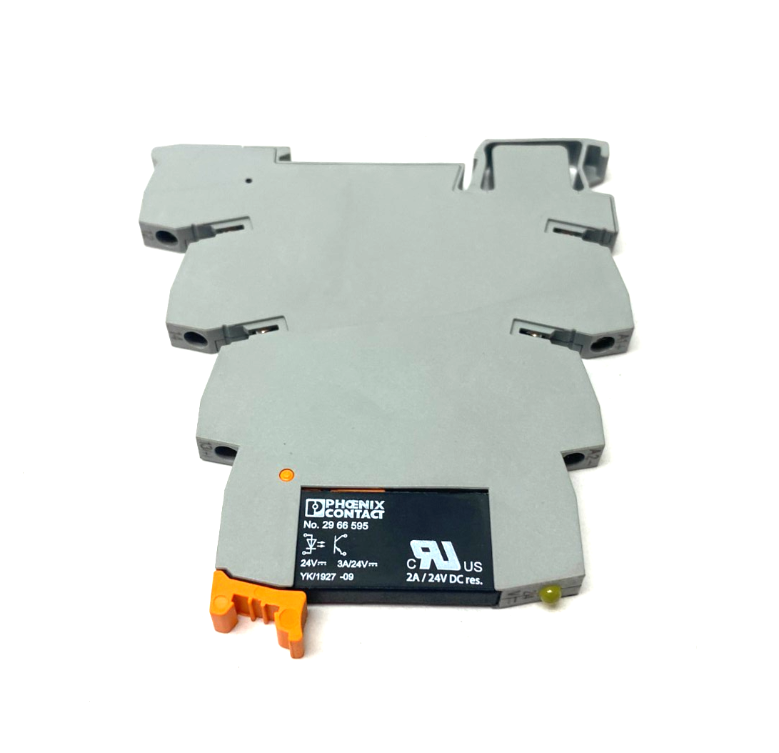 Phoenix Contact PLC-OSC- 24DC/ 24DC/ 2/C1D2 Optocoupler 5603260 w/ 2966595 Relay - Maverick Industrial Sales