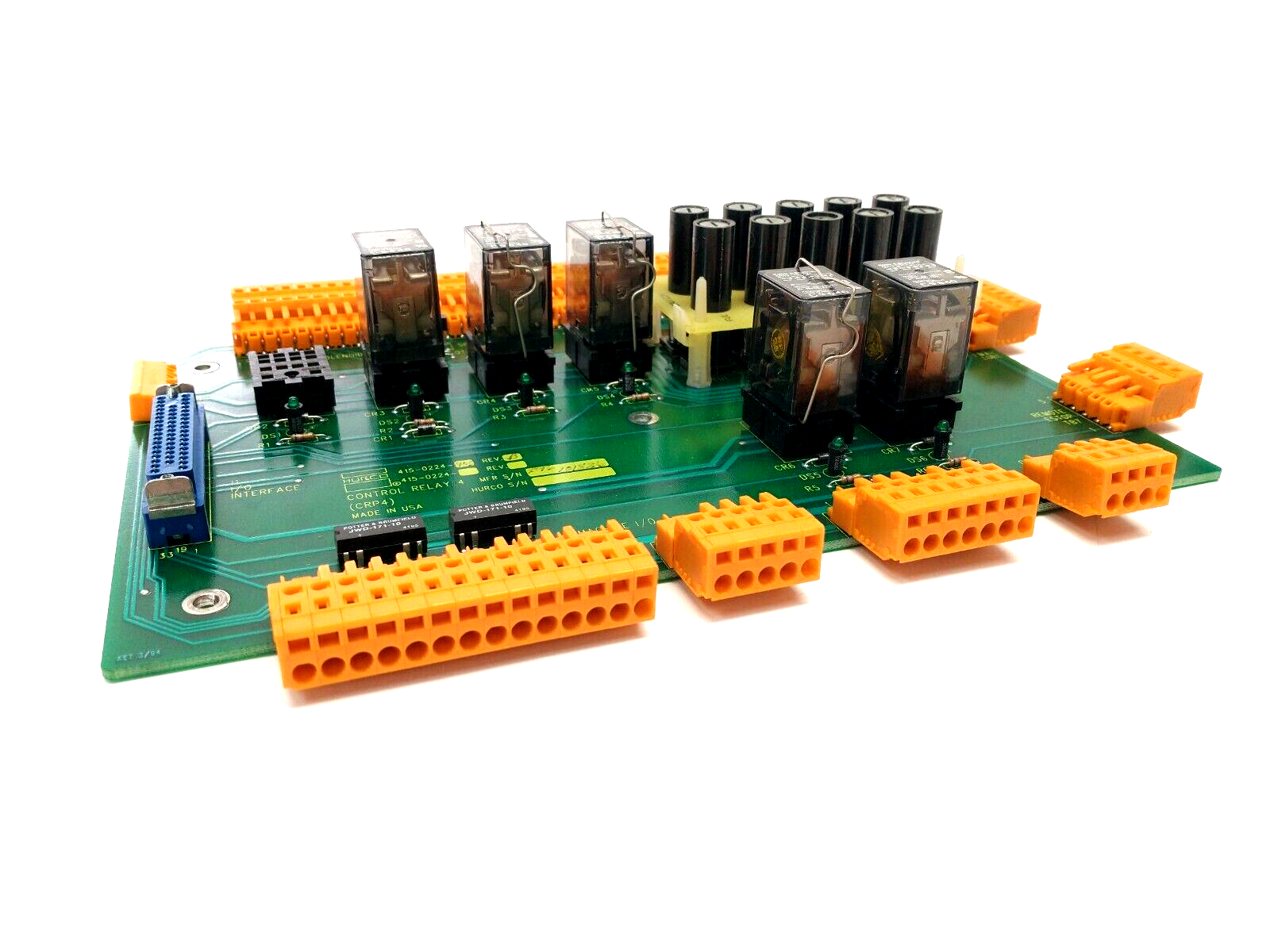 Hurco 415-0224-905 Rev B Control Relay 4 CRP4 Circuit Board 414-0224-005 - Maverick Industrial Sales
