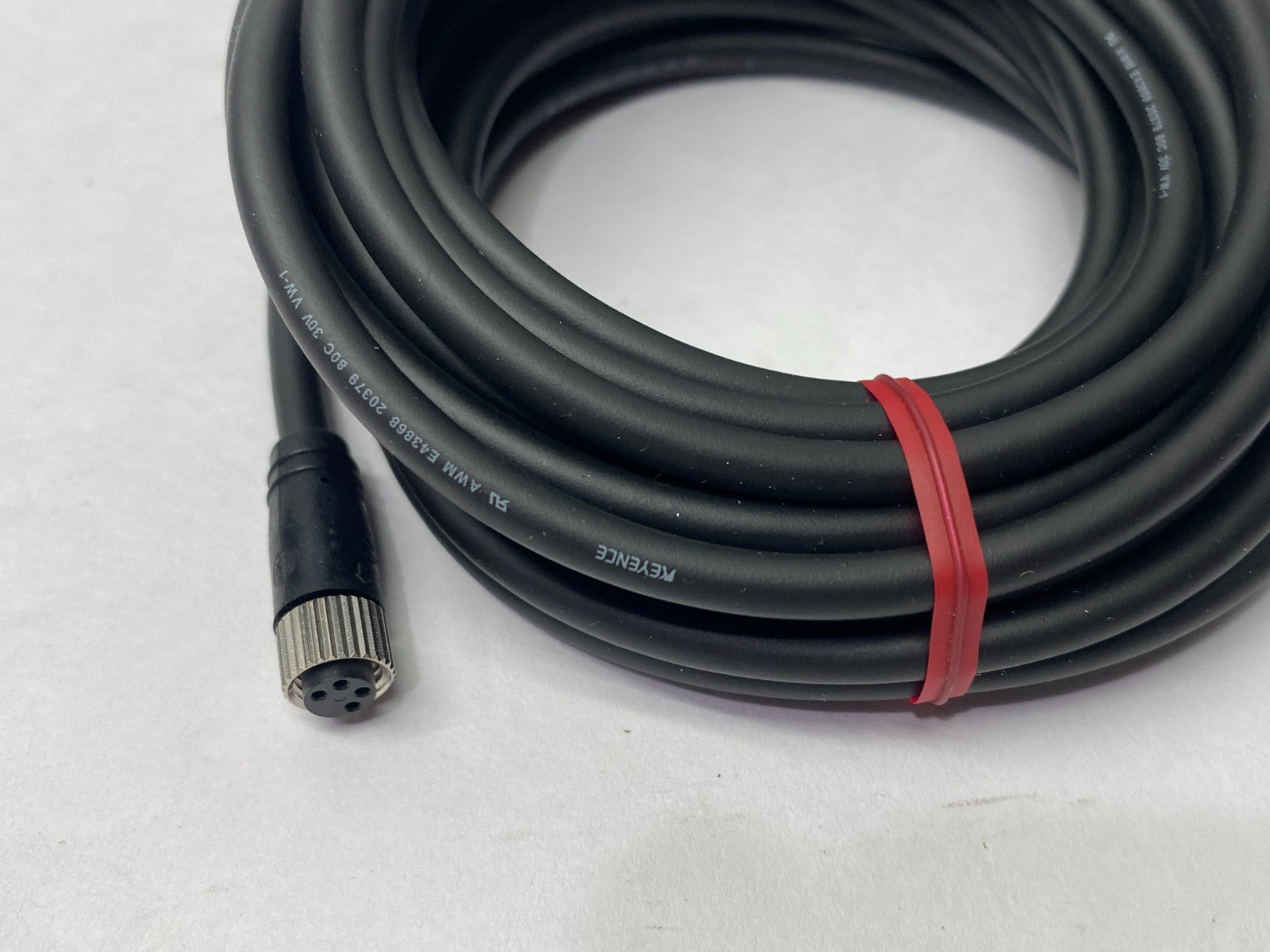 Keyence GT2-CH5M Digital Contact Sensor Head Cable Straight, M8 5m Length - New – Open box - Maverick Industrial Sales