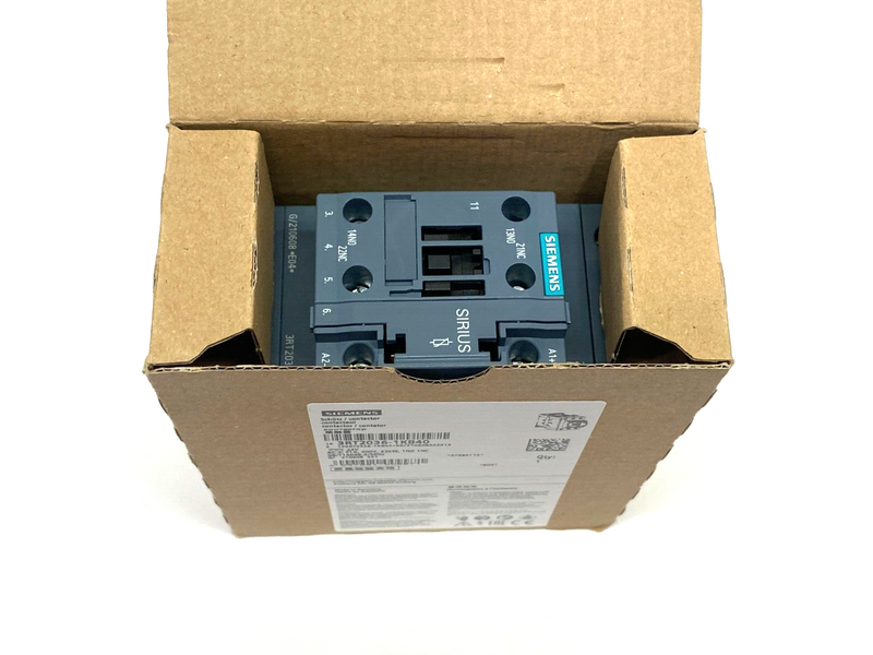 Siemens 3RT2036-1KB40 SIRIUS Power Contactor 3-Pole Screw Terminal 400V - Maverick Industrial Sales