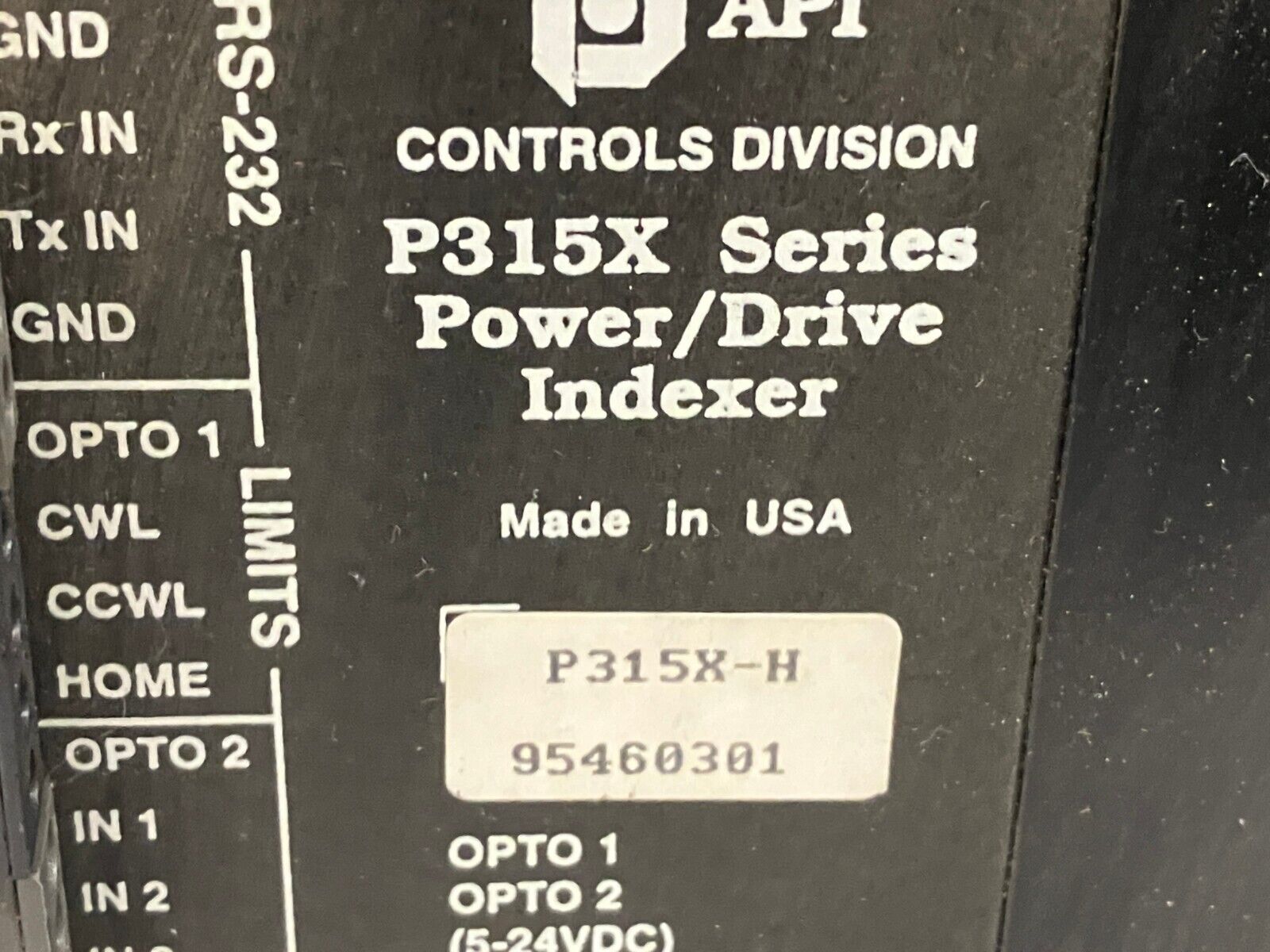 American Precision Industries P315X-H Power Drive Indexer P315X Series - Maverick Industrial Sales