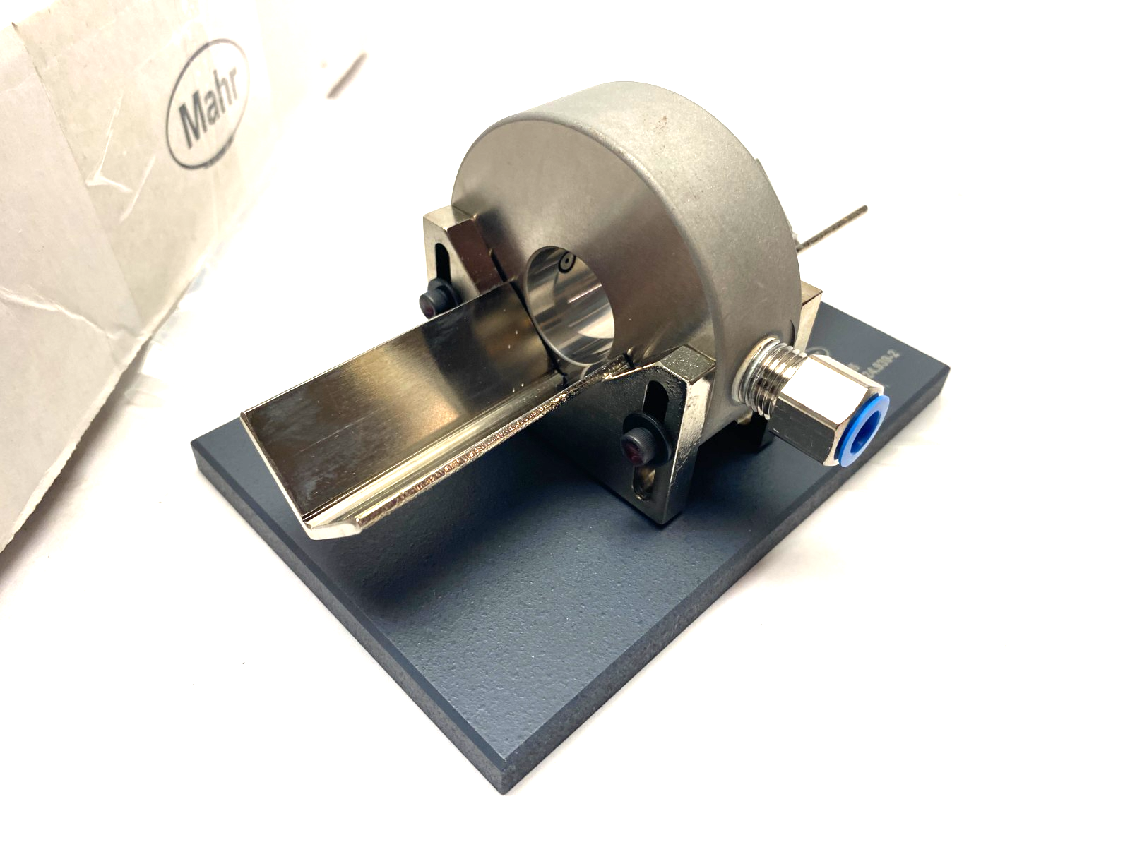 Mahr 2109903 Dimensionair Air Ring Gauge 2-Jet DR50-TGS2M-24.939-1 w/ Base Plate - Maverick Industrial Sales
