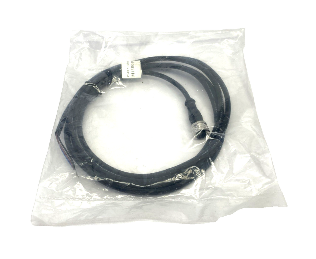 M123R-PUR-2M | Adsens Tech Cordset M12 Female 3-Pin 2m - New - Maverick Industrial Sales