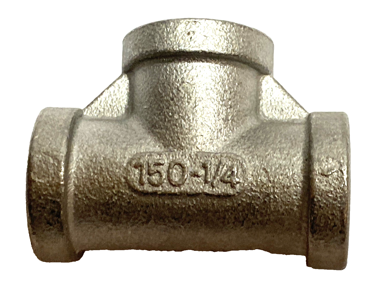 150-1/4" NPT Tee Pipe Fitting 304 Stainless Steel LOT OF 3 - Maverick Industrial Sales