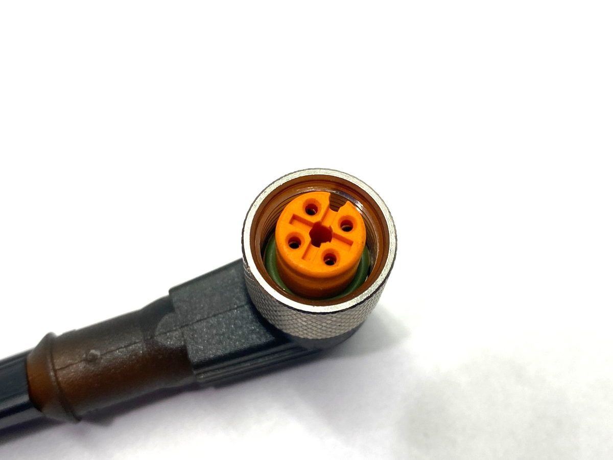 Lumberg Automation RST 4-RKWT 4-251/1M Double End Cable M/F M12 4-Pin 600003244 - Maverick Industrial Sales