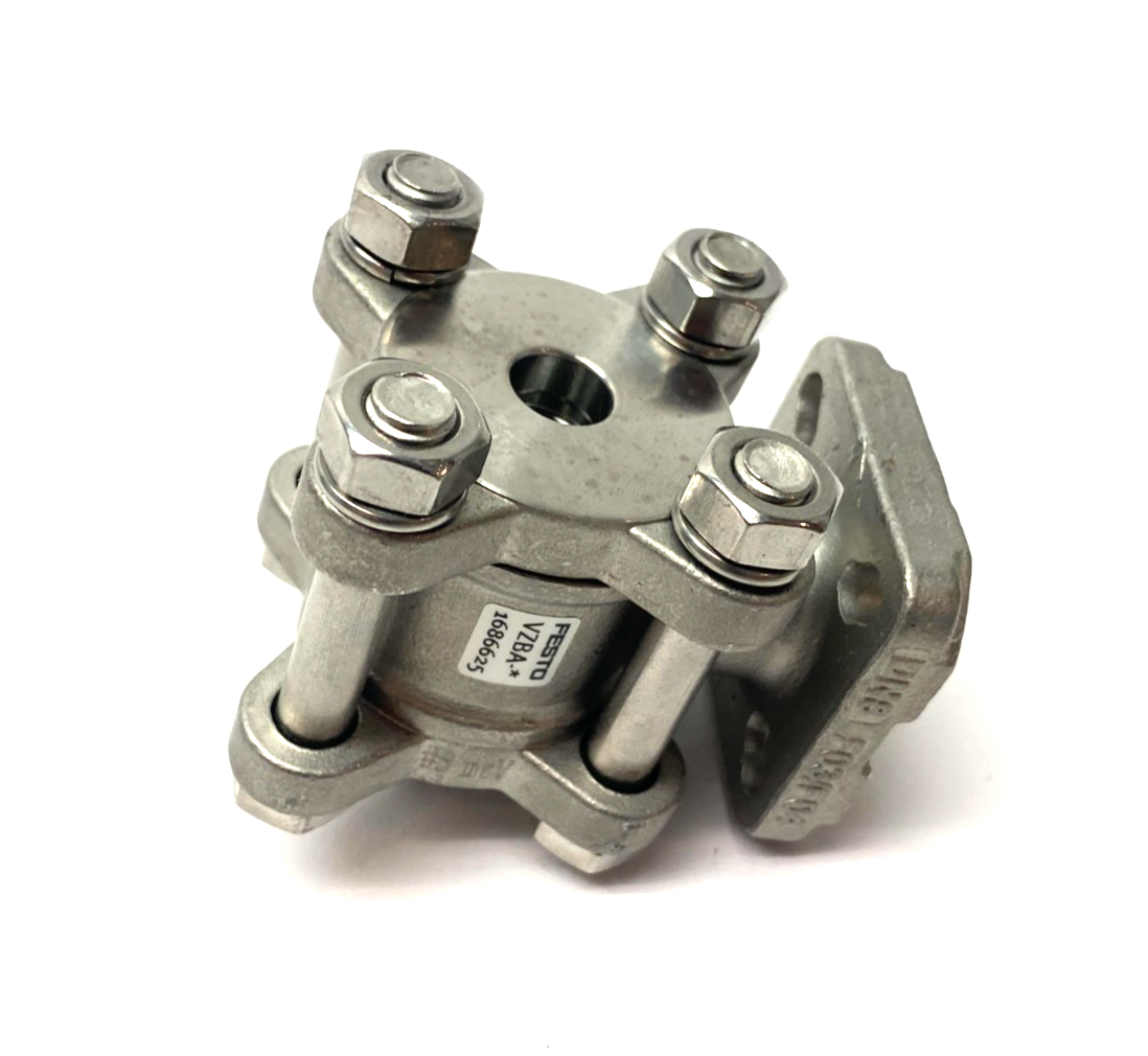 Festo VZBA-1/4"-GG-63-T-22-F0304-V4V4T Mechanical Ball Valve 2-Way 1686625 - Maverick Industrial Sales