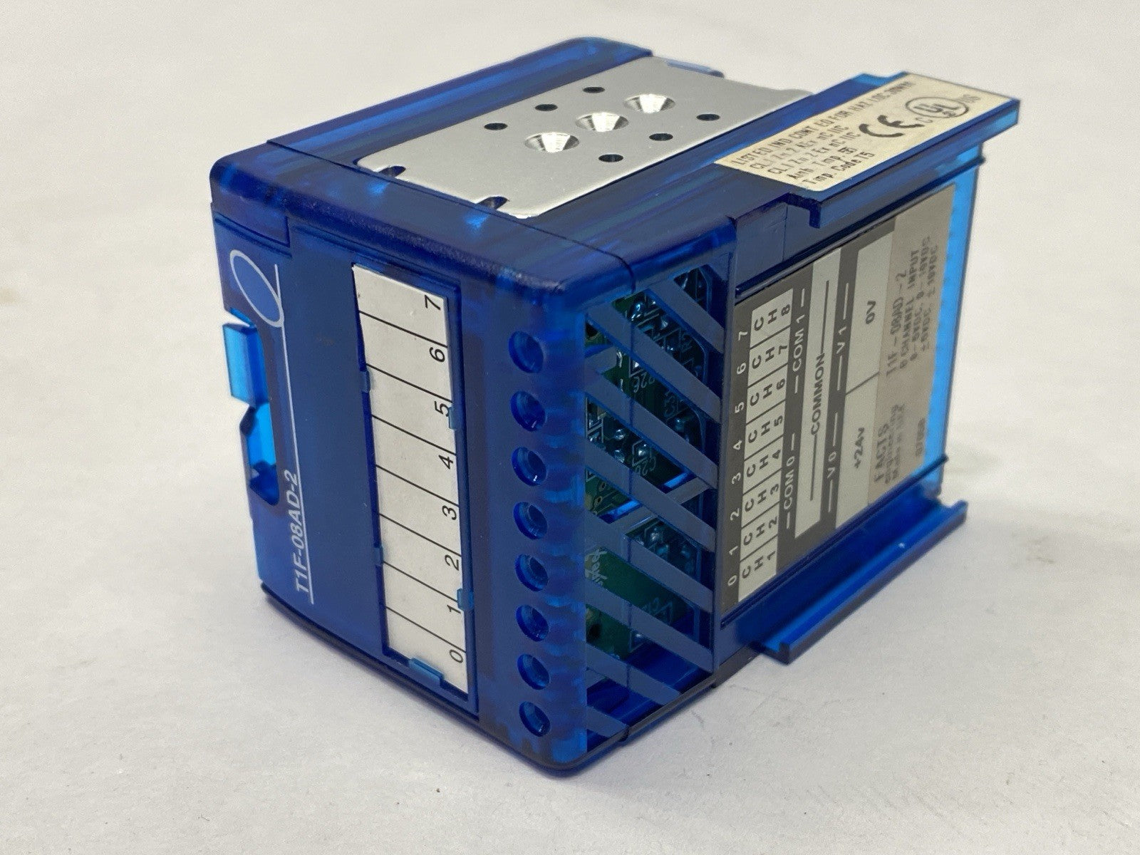 T1F-08AD-2 | Automation Direct Terminator Analog Input Module w/ T1K-08B Base - Used - Maverick Industrial Sales
