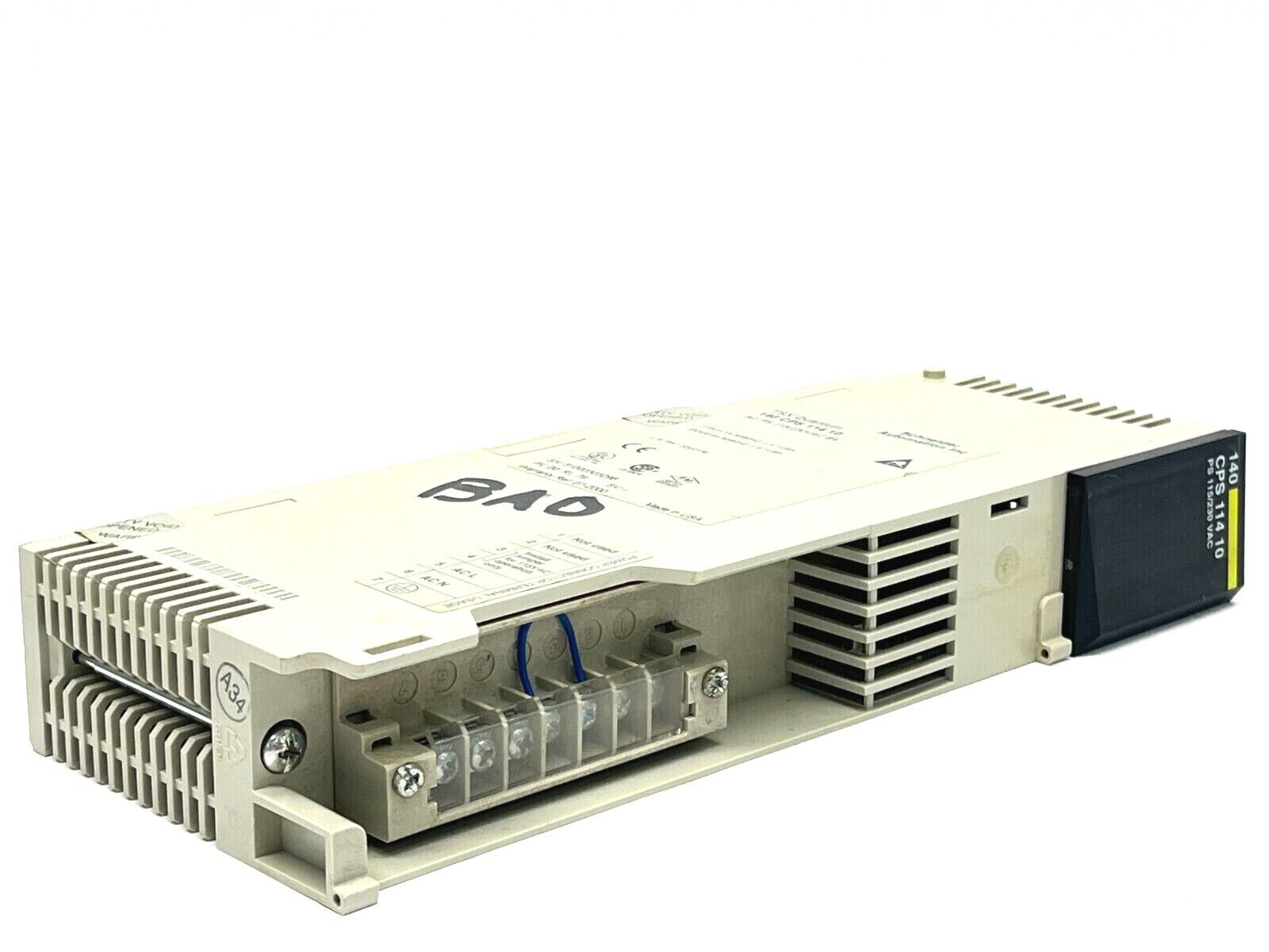 Schneider 140 CPS 114 10 Power Supply TSX Quantum 115/230 VAC - Maverick Industrial Sales