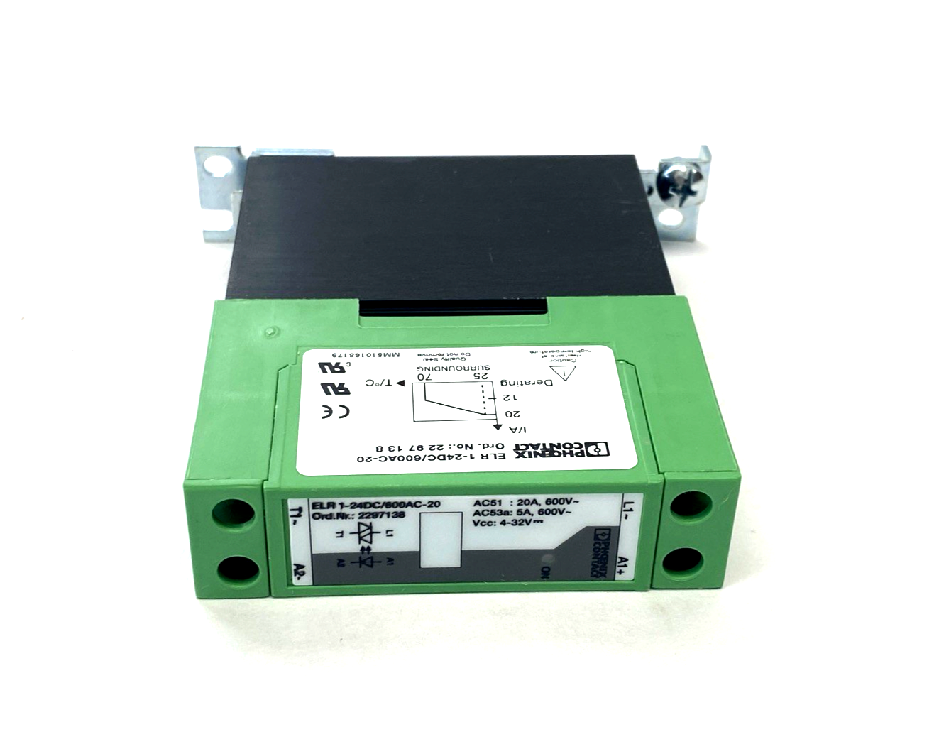 Phoenix Contact ELR 1-24DC/600AC-20 Solid-State Contactor 2297138 - Maverick Industrial Sales