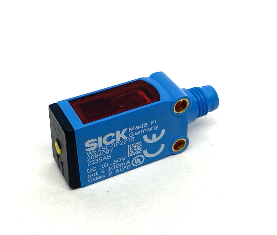 WE4SL-3P2232 | Sick Rectangular Through-Beam Photoelectric Sensor 2064097 - Used - Maverick Industrial Sales