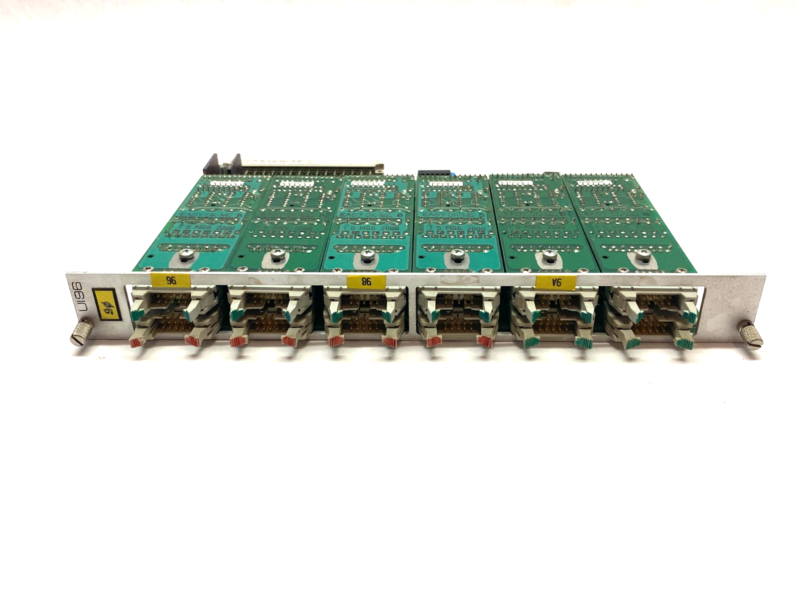 UI96/C, S576 D | CNI Industrial UI96/C 6-Slot 12-Port Input/Output Chassis Card S576 D - Used - Maverick Industrial Sales